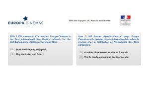 Site officiel : http://www.europa-cinemas.org