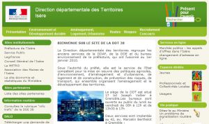 Site officiel : http://www.isere.equipement.gouv.fr