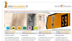 Site officiel : http://infotrafic.nantesmetropole.fr