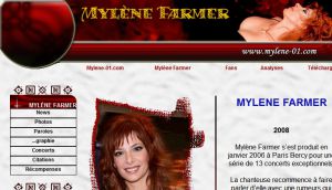 Myl&egrave;ne Farmer - Le site r&eacute;f&eacute;rence : news, photos, vid&eacute;os et concerts de Mylene Farmer - Mylene-01.com