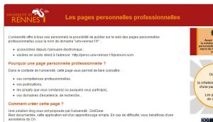 Site officiel : http://perso.univ-rennes1.fr