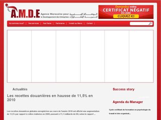 Site officiel : http://www.amde.ma/