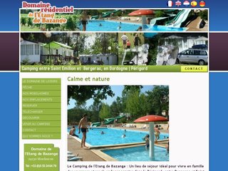 Site officiel : http://www.camping-bazange-dordogne.com