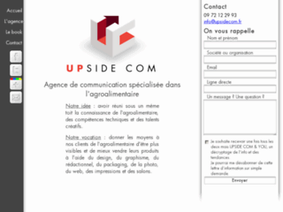 Site officiel : http://www.upsidecom.fr