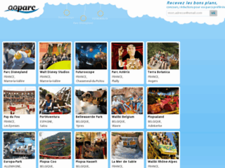 Site Officiel : OOPARC, le guide complètement parc