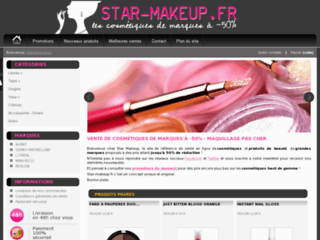 Site officiel : http://www.star-makeup.fr