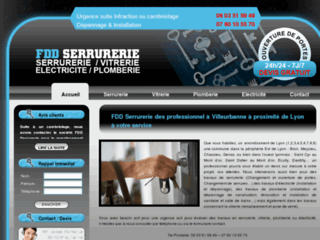 Site officiel : http://www.fdd-serrurerie.fr/