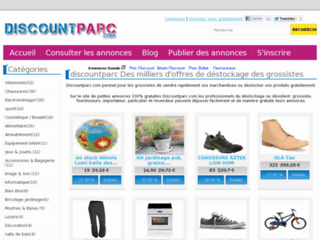 Site officiel : http://www.discountparc.com