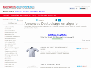 Site officiel : http://annonces-destockages.com