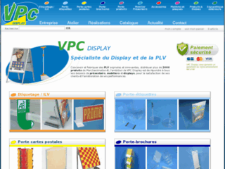 VPC Display – gamme porte étiquette 