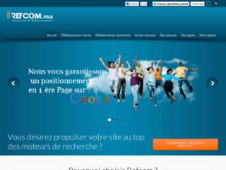 Site officiel : http://www.refcom.ma