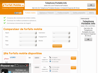 Site officiel : http://www.forfaitmobile.biz