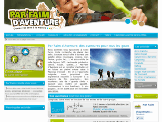 Site officiel : http://www.parfaim-aventure.com/Rafting