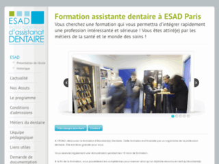 Site officiel : http://www.esad-dentaire.com