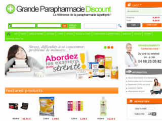 Site officiel : http://www.grande-parapharmacie-discount.fr