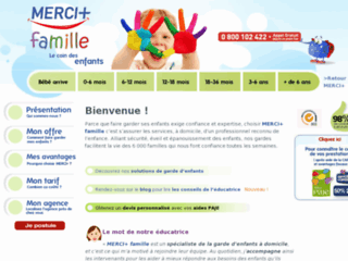 Site officiel : http://www.garde-enfants-merciplus.fr