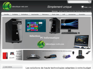 Site officiel : http://www.laboutique-web.com