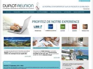 Site officiel : http://www.duflot-reunion.com