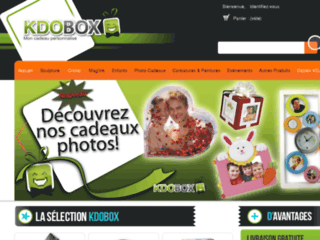 Idées cadeaux photo, avec Kdobox