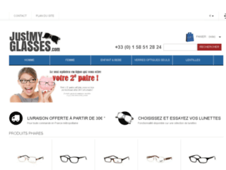 Site officiel : http://www.justmyglasses.com