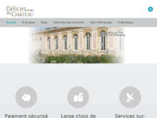 Site officiel : http://delices-au-chateau.fr