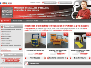 Site officiel : http://www.rentpackaging-occasion.com