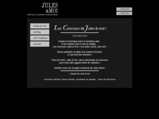 Site officiel : http://www.julesetmoi.fr