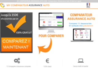 Comparaison tarif pour assurance automobile