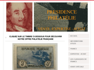 Vente de timbres rares