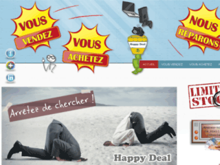 Site officiel : http://www.happydeal.ch