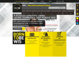 Site officiel : http://www.wis-ecoles.com/