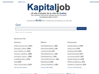 Site officiel : http://www.kapitaljob.ca/