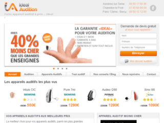 Site officiel : http://www.ideal-audition.fr/