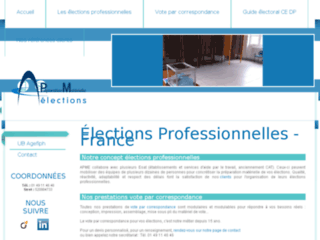 élection professionnelle