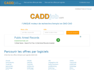 Site officiel : http://www.fr.caddjob.com/