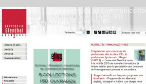 Site officiel : http://www.u-grenoble3.fr