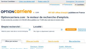 Site officiel : http://www.optioncarriere.com