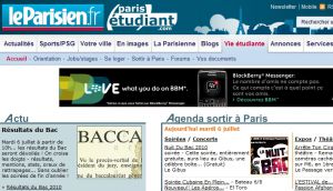 Site officiel : http://www.parisetudiant.com