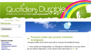 Quotidien Durable .Com