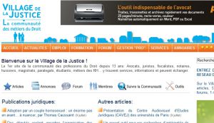 Site Officiel www village-justice com