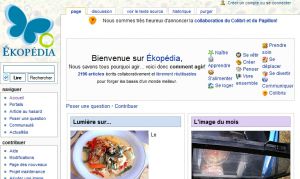 Site officiel : http://fr.ekopedia.org