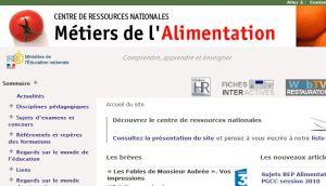 Site officiel : http://www.metiers-alimentation.ac-versailles.fr