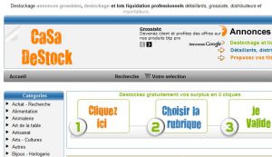 Destockage Annonces grossistes, Destockage et Lots Liquidation professionnels