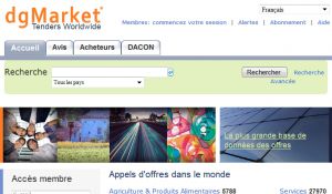 Site officiel : http://appel-d-offre.dgmarket.com