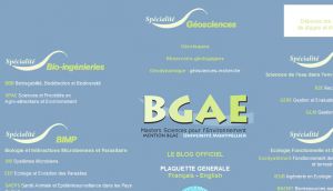 Masters sciences pour l'environnement BGAE Université Montpellier 2