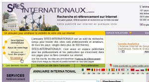 Annuaire professionnel et référencement international