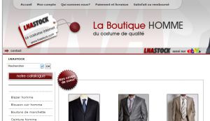 Habillement homme et achat costume -  Lnastock : vestes et blousons homme