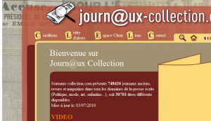 Site officiel : http://www.journaux-collection.com