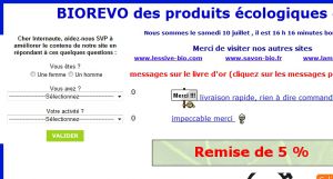 Site officiel : http://www.biorevo.fr