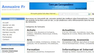 Site officiel : http://www.annuairefr.net